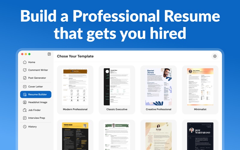 App For Linkedin & CV Maker screenshot