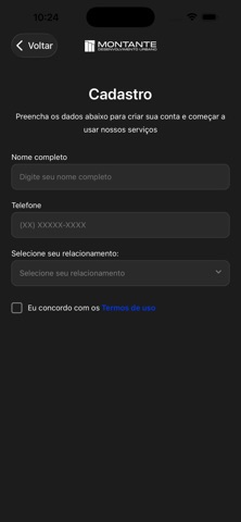 Montante SAC screenshot