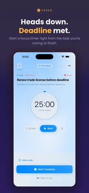 Tasko: Task Manager screenshot 4