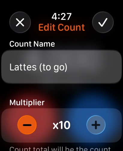 Apple Watch screenshot