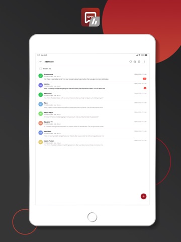 H1 SMS Gate iPad screenshot