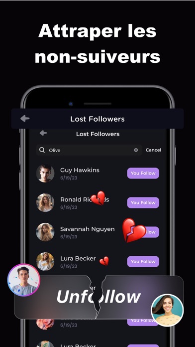 Screenshot #2 pour Reports +for Followers Tracker