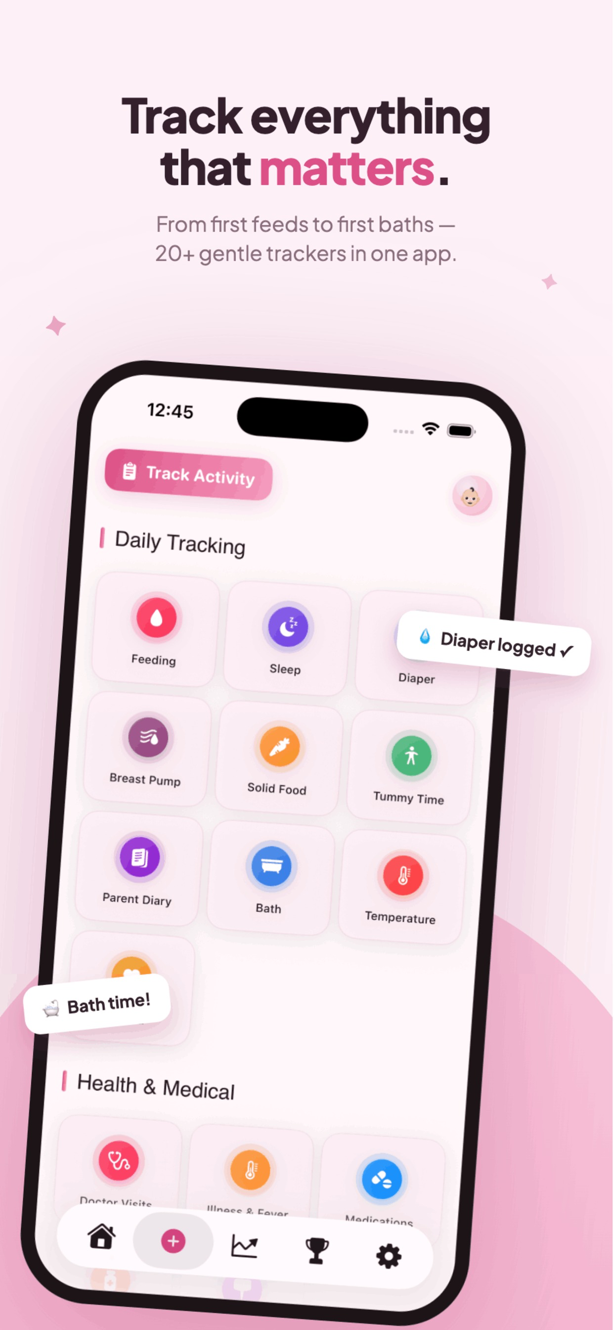 Baby Steps: Tracker & Growth screenshot 8