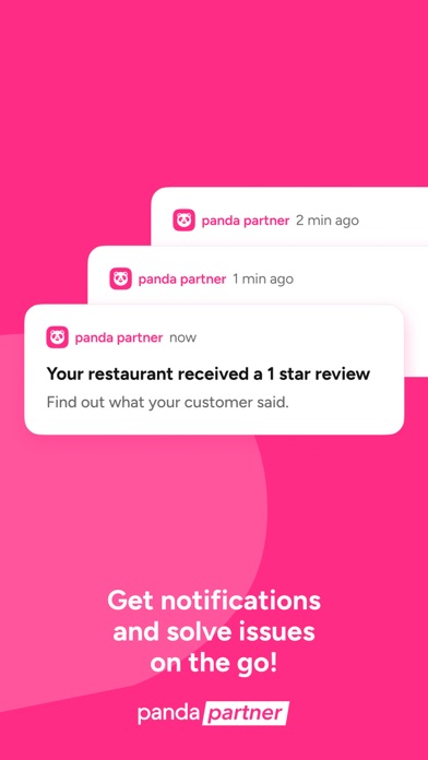 foodpanda partner Screenshot