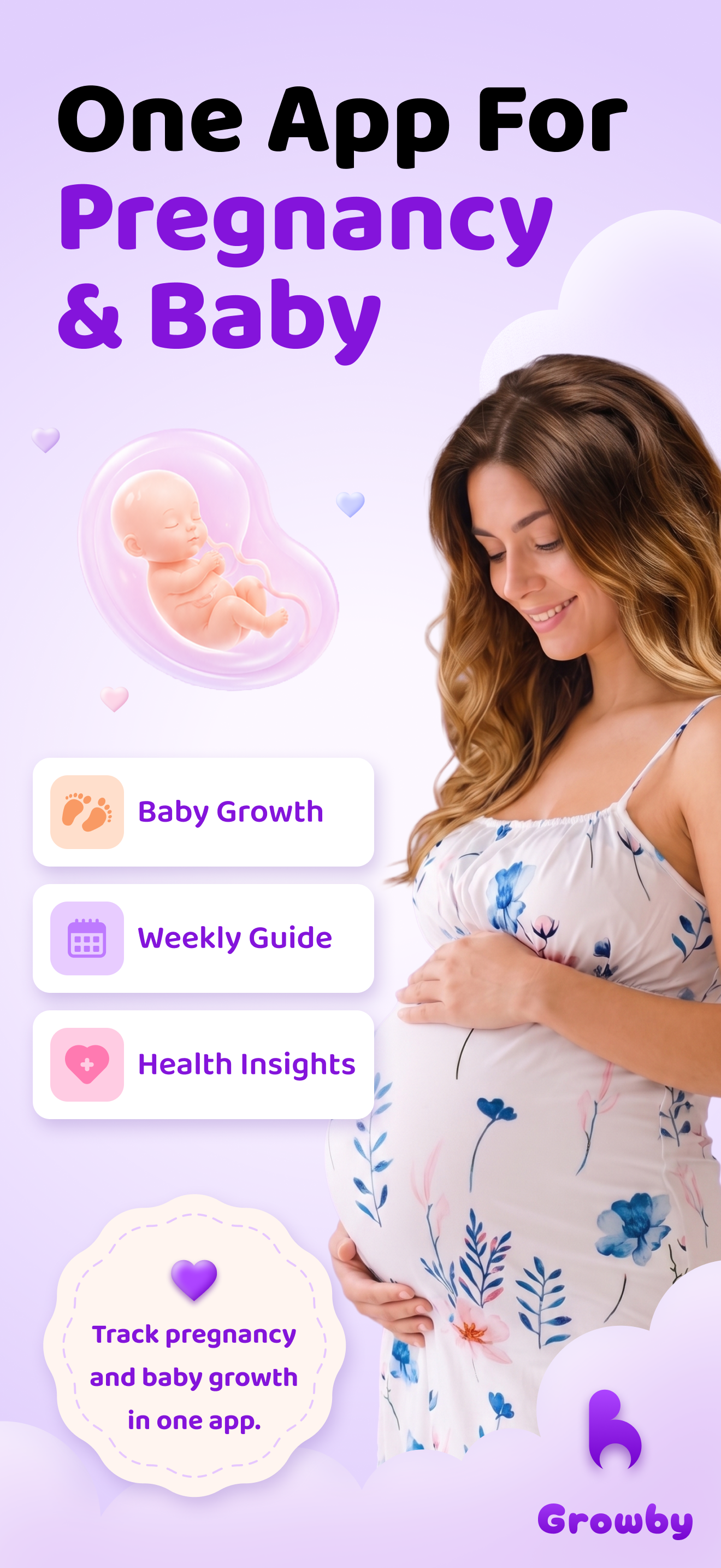 Growby: Baby & Pregnancy App