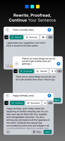 TextMaster AI Keyboard iPhone screenshot