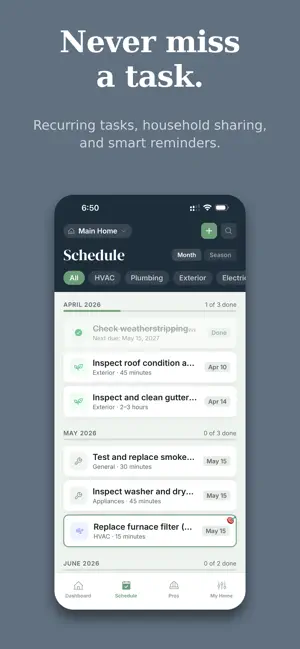 Mantle—Home maintenance screenshot 2