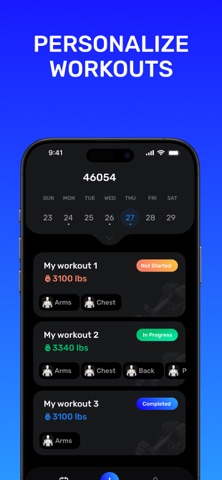 Gym Workout Plans For Men Screenshot 5 of 7