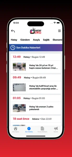 Hatay Alem iPhone screenshot 2