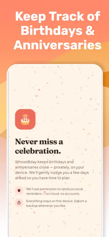 Whose Bday screenshot 2 of 3
