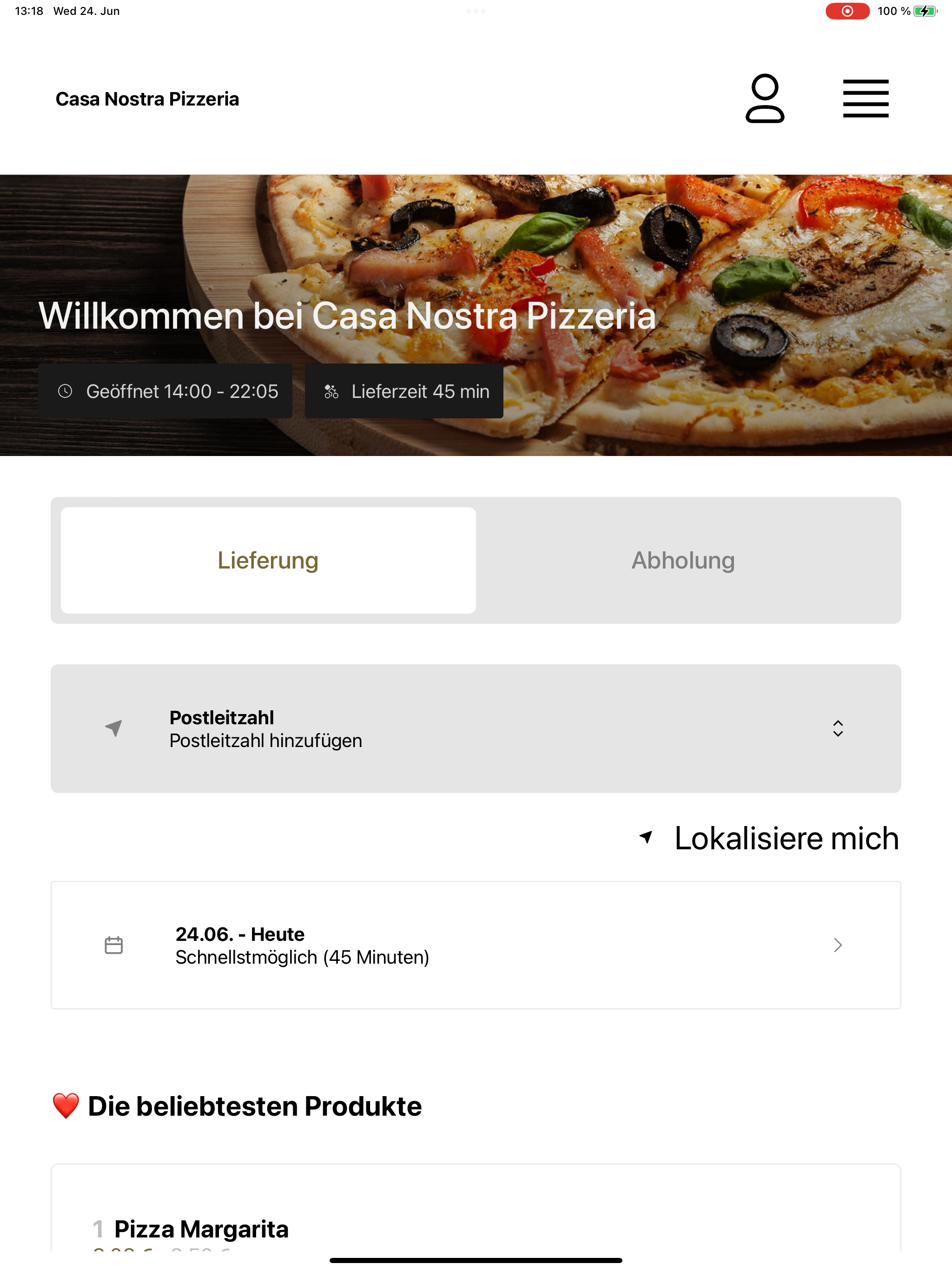 Casa Nostra Pizzeria