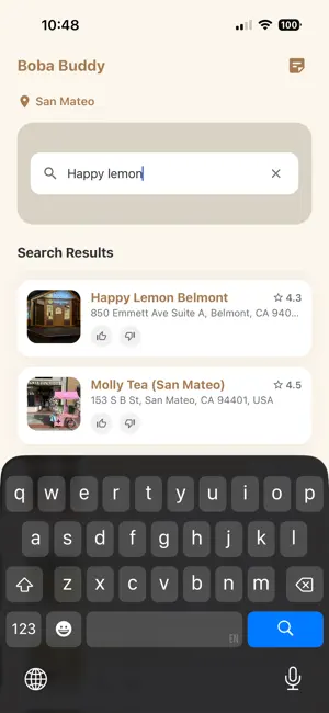 boba-buddy screenshot 1