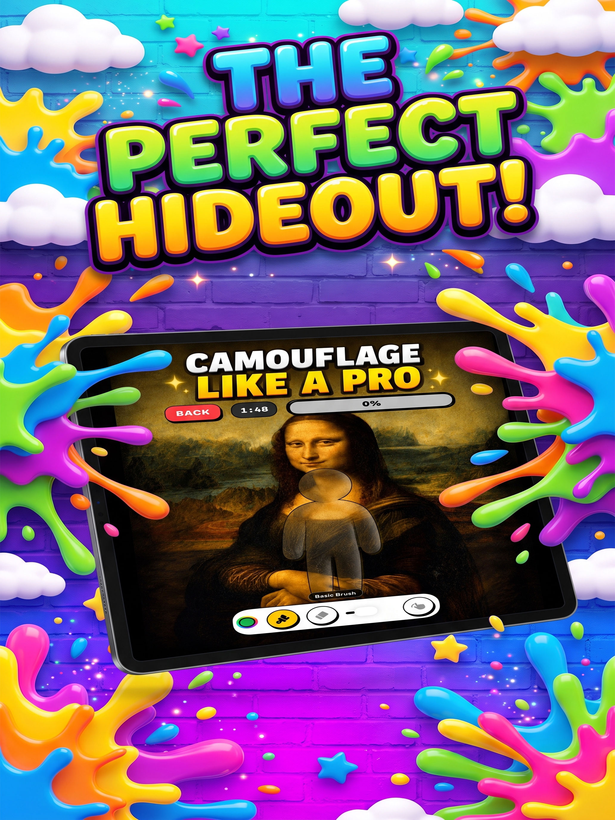 Chameleon Paint Hide Seek screenshot 6