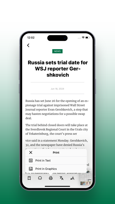 BDN e-edition Screenshot
