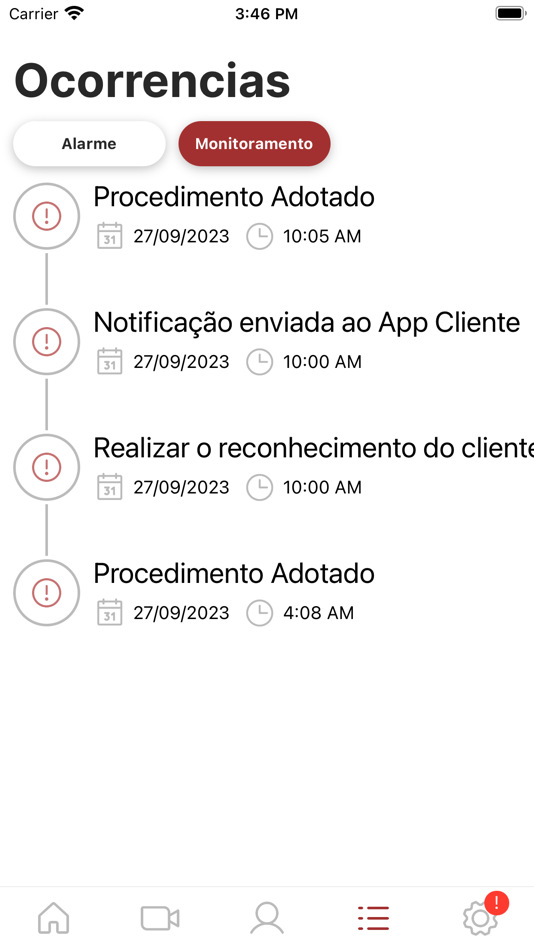 #3. Patrimonium Alarme (iOS) By: PATRIMONIUM COMERCIO E INSTALACAO DE EQUIPAMENTOS DE SEGURANCA LTDA