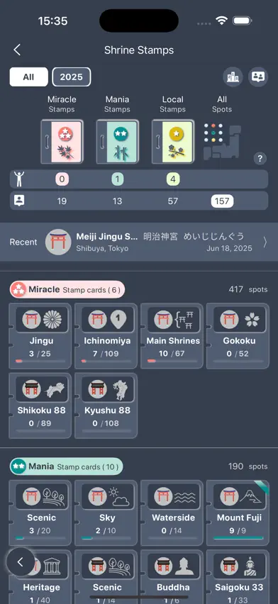 Shrine Stamps screenshot 2