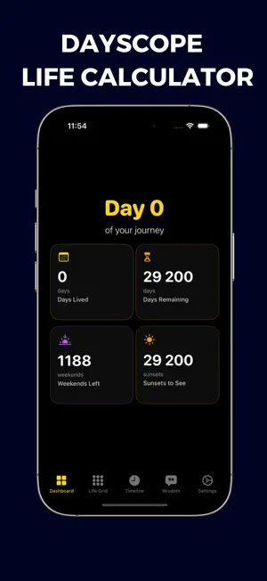 DayScope - Life Calculator screenshot 4