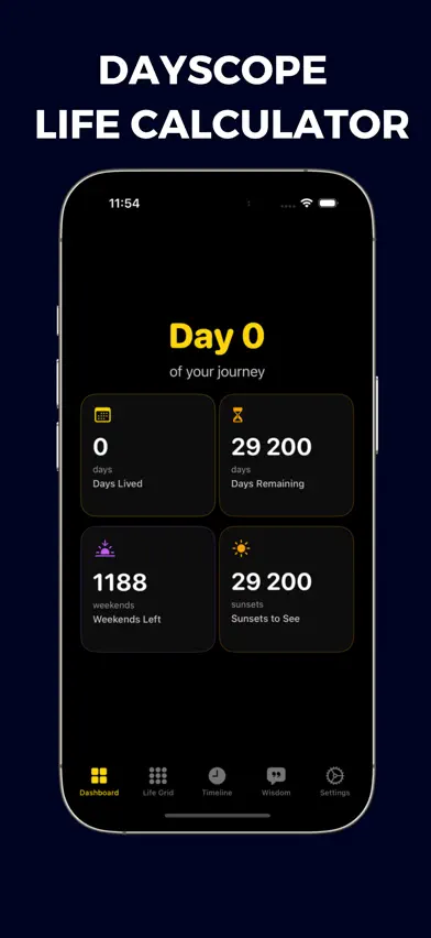 DayScope - Life Calculator screenshot 4
