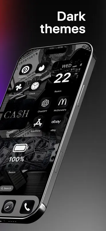 Reskin: Widget, Theme, Icon screenshot 3 of 9