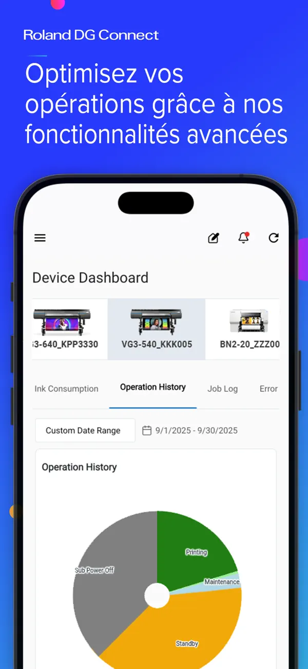 Screenshot #2 pour Roland DG Connect