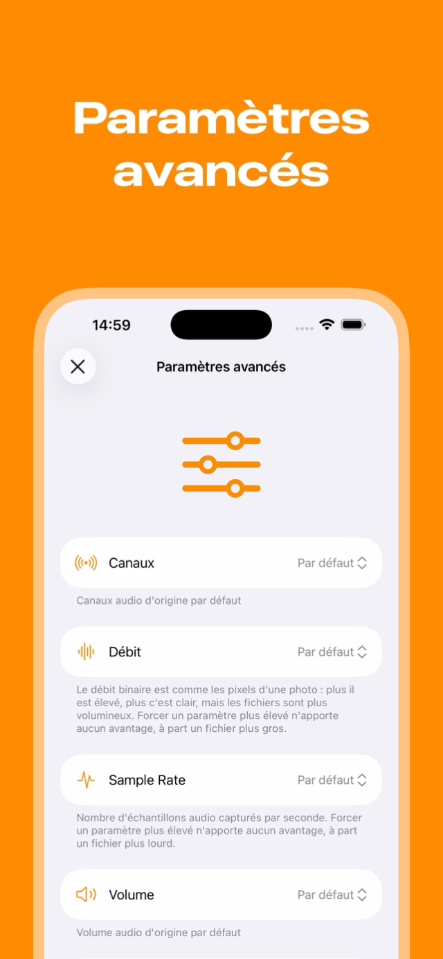 Capture de l’application 2