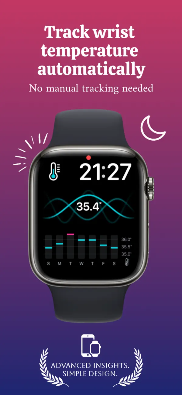 Screenshot #1 pour Watch Wrist Temp: Traqueur