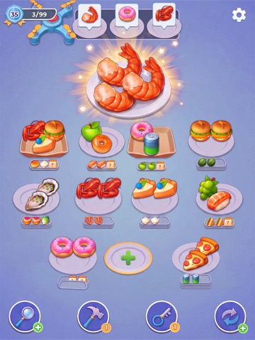 Yummy Sort - Food Sort Games iPad screenshot