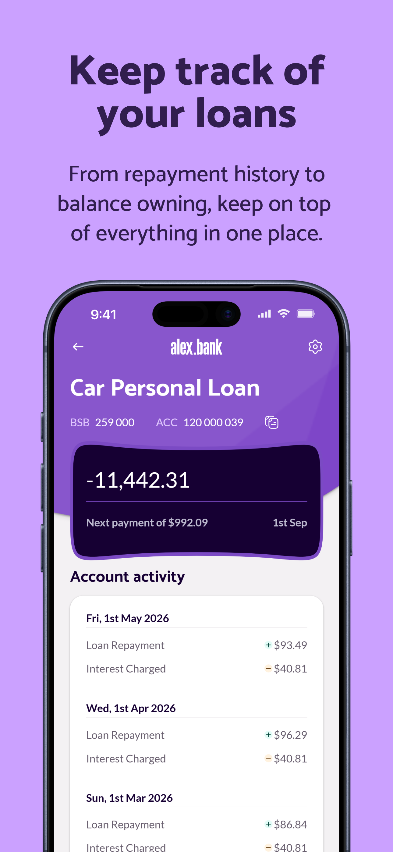 Alex Bank screenshot 6