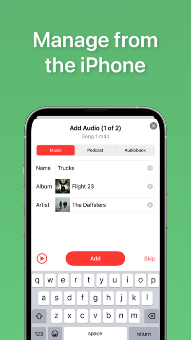 WatchAudio Screenshot