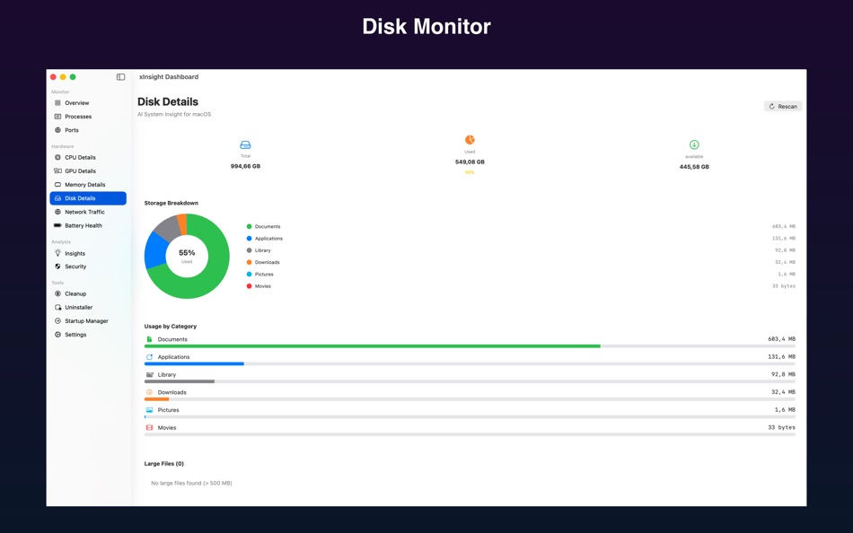 #1. xInsight (macOS) Podle: TRAN DUY