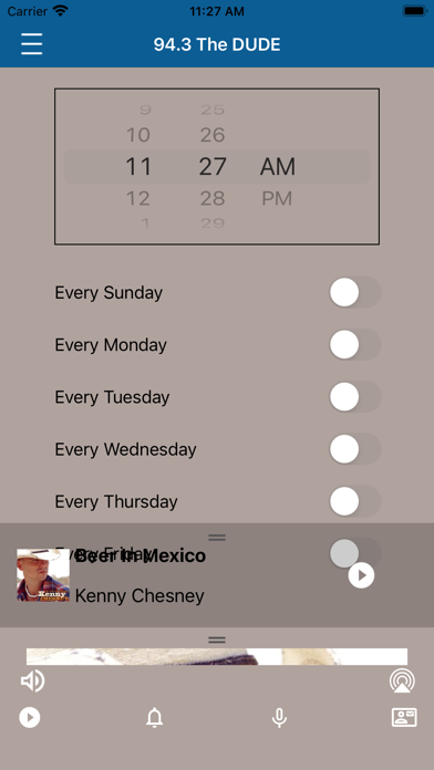 94.3 The DUDE iPhone screenshot 5 - Entertainment app