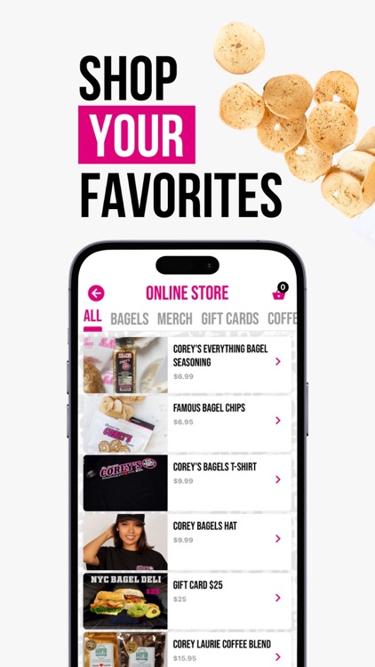 Corey's Bagels screenshot-3