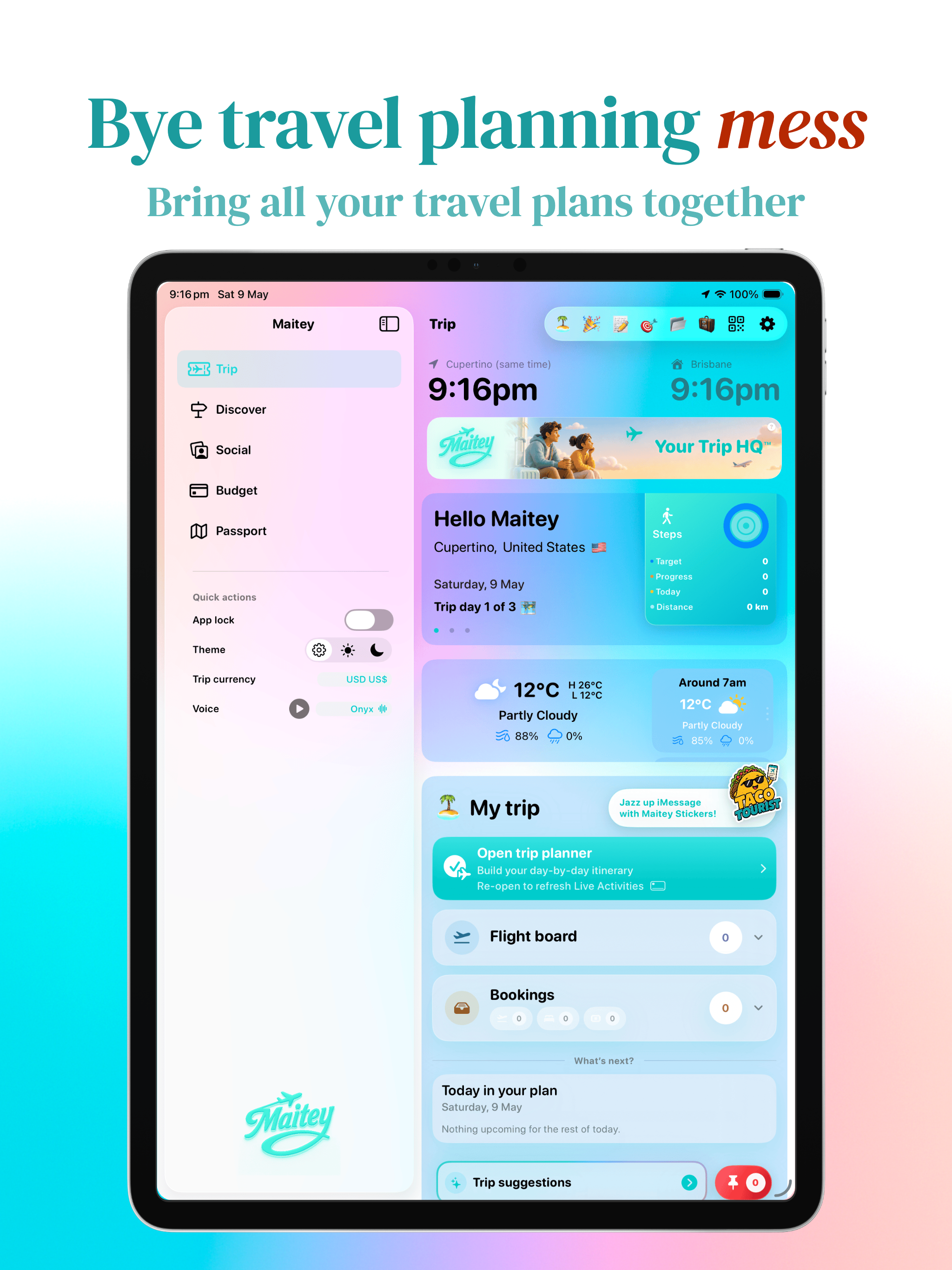 Maitey - Trip Planner screenshot 7