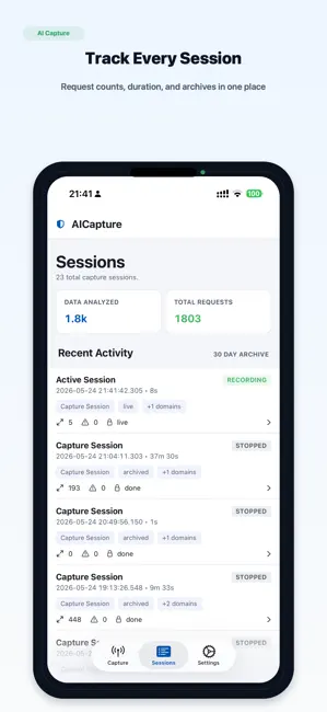 FlowSpy - AI Packet Capture iPhone screenshot 2