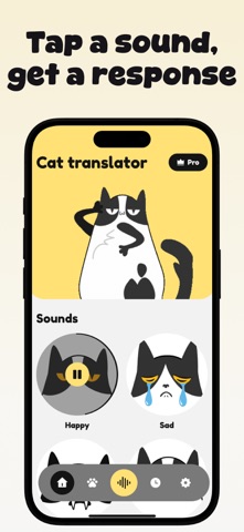 AI Cat Translator: Talk to Pet iPhone screenshot
