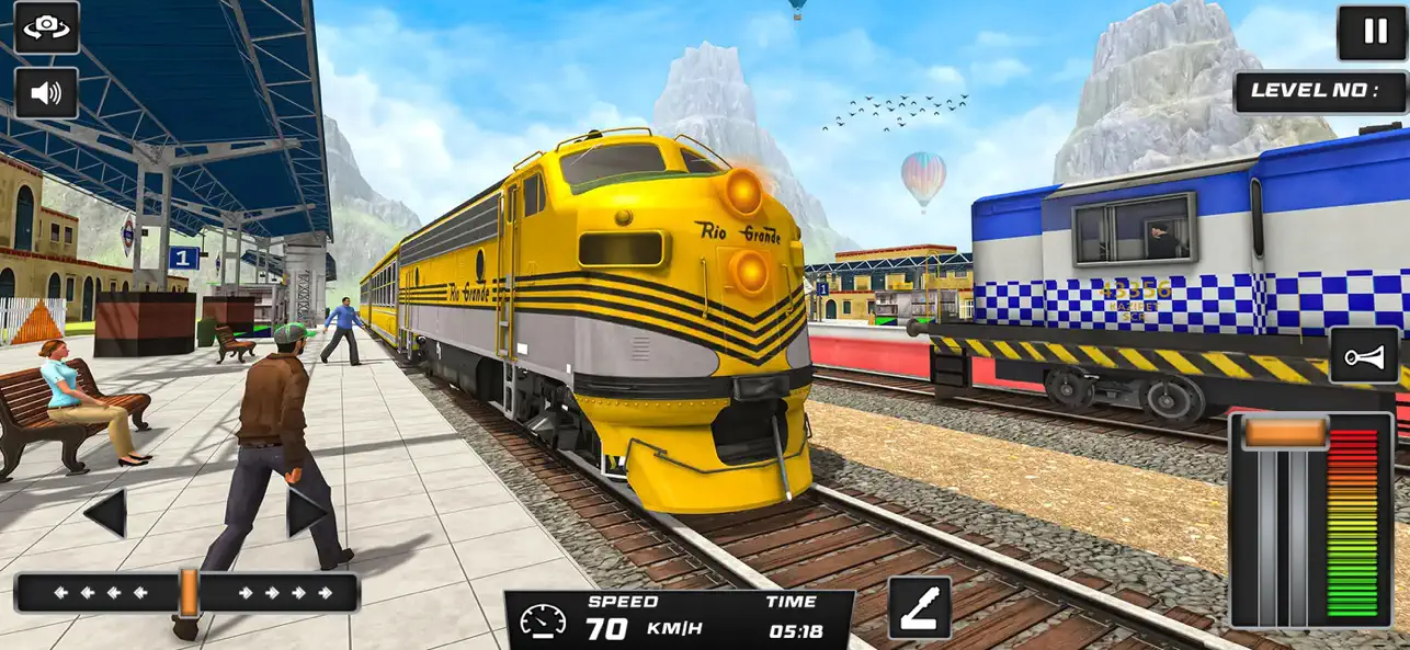 Screenshot #1 pour Jeu de simulation de train 024