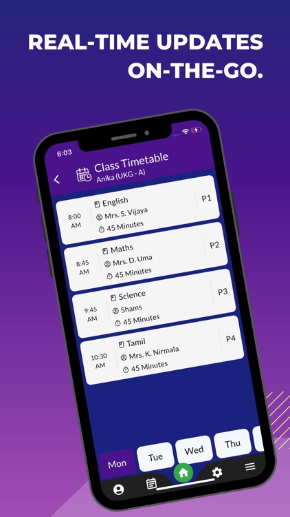 TimeToSchool School App