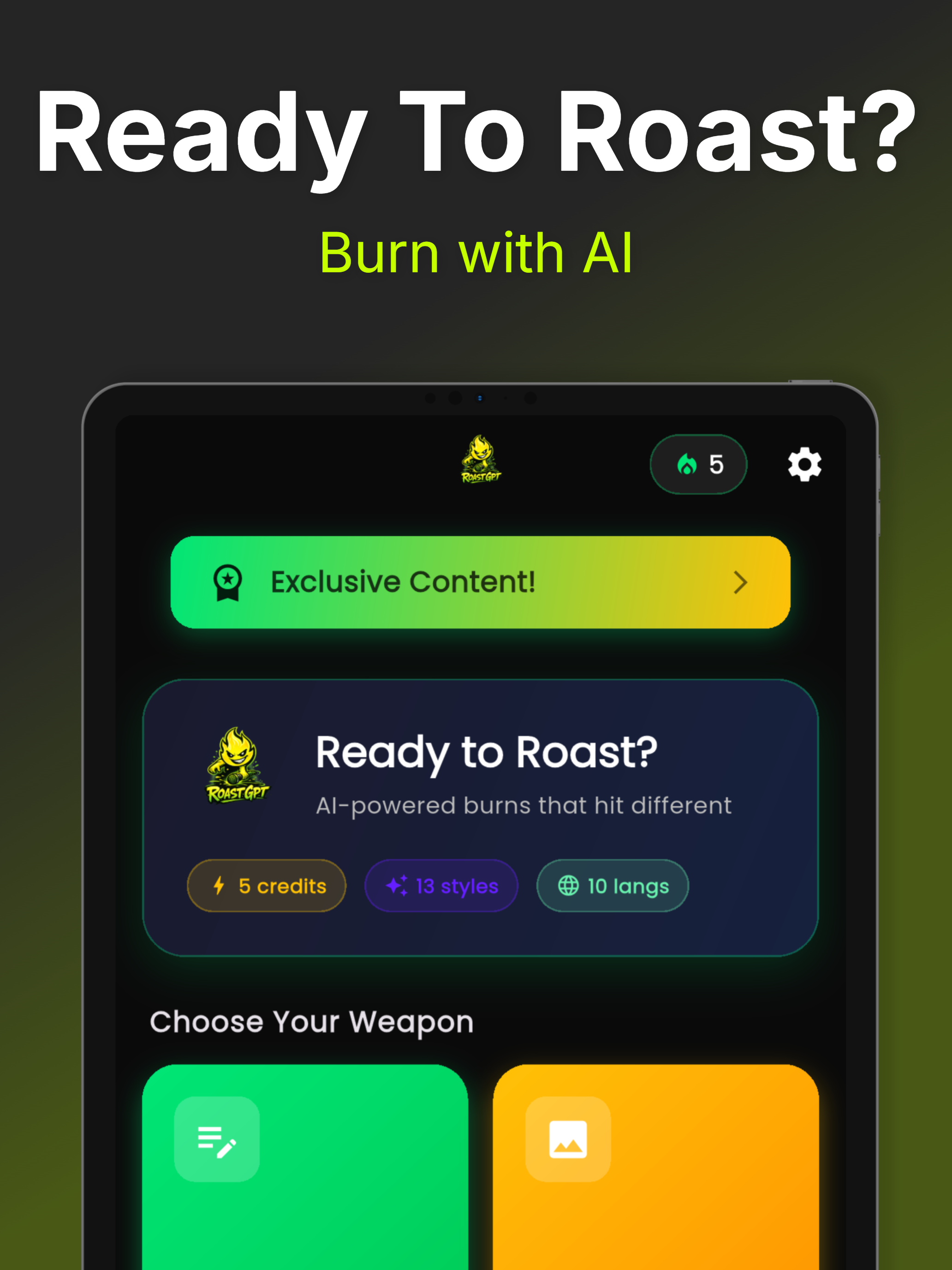 Roast Bot:AI Insult & Joke App