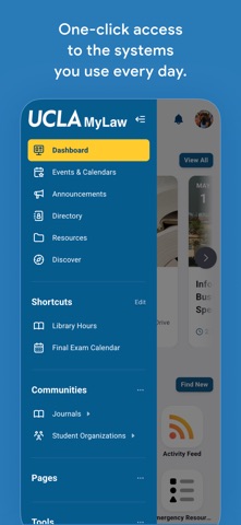 UCLA MyLaw iPhone screenshot