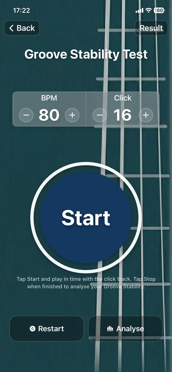 Screenshot #2 pour Bass Timing Trainer