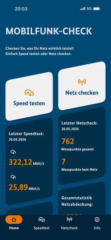 Mobilfunk-Check screenshot 1 of 6