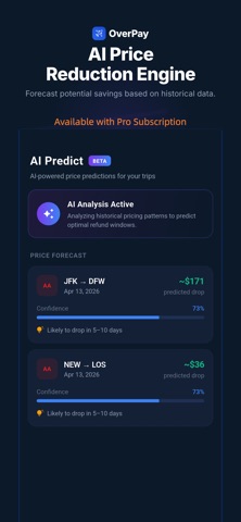 Overpay - Flight Price Tracker Screenshot 4 of 4