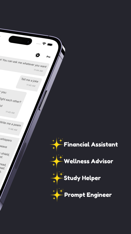#4. AI Ask, Chat Chatbot Assistant (iOS) بواسطة: ibrahim karagz