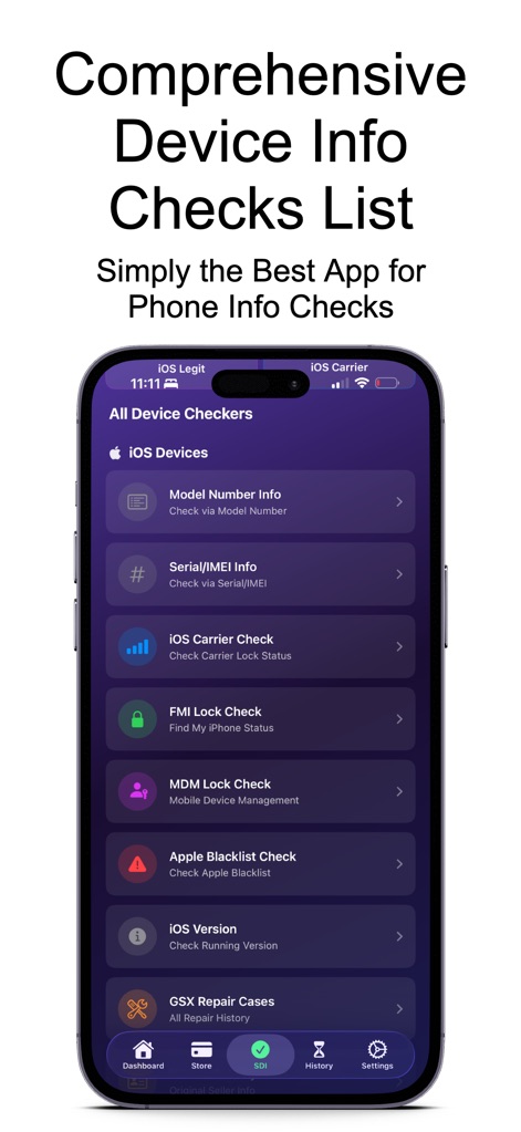 IMEI Lookup - ScanDeviceInfo - Utilities App | MWM