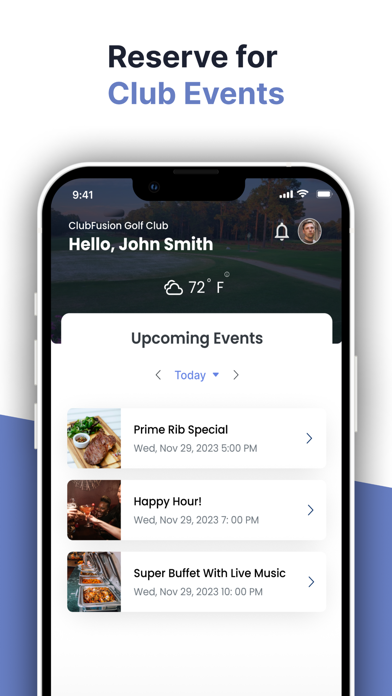 ClubFusion Screenshot