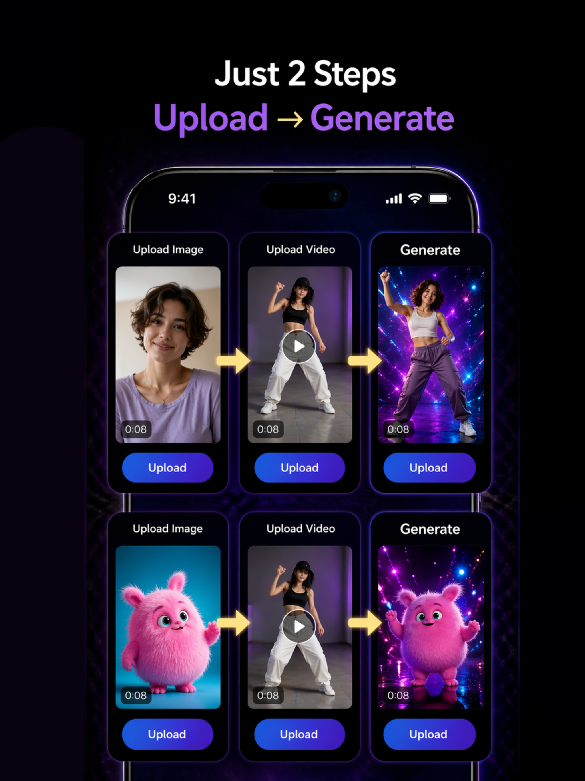 Kimitai: AI Dance Video Maker.