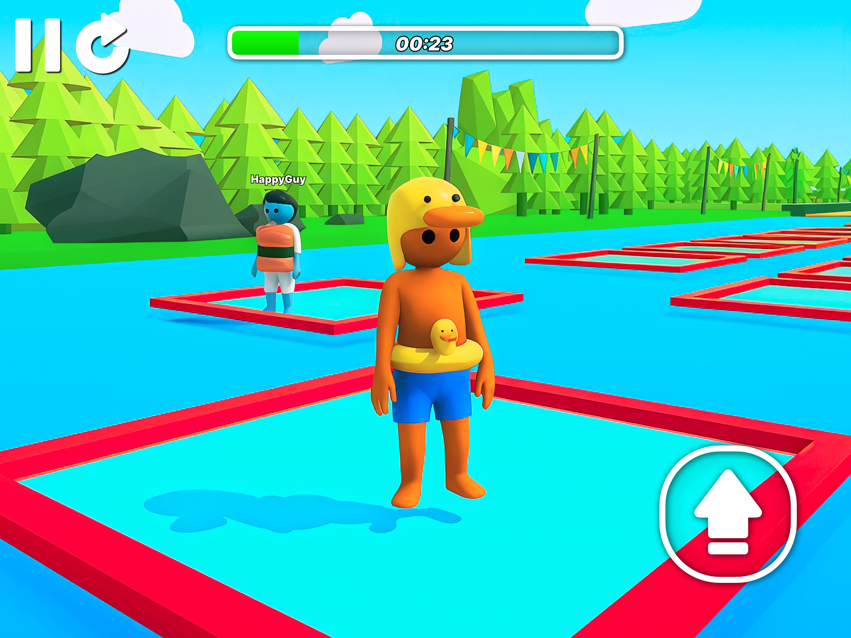 Mega Obby - Fun Run Parkour 3D screenshot 17
