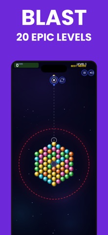 Bubble Spinner Blast screenshot