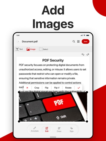 PDF Editor: Fill, Sign, Secure iPad screenshot