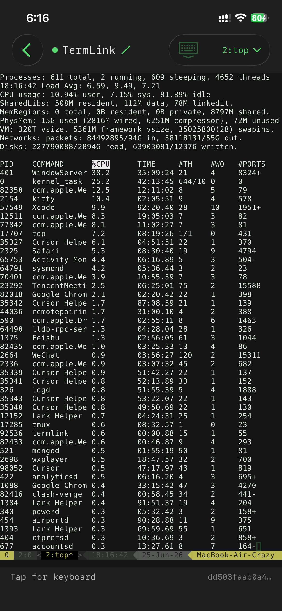 TermLink - Remote Tmux screenshot 4